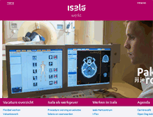 Tablet Screenshot of isalawerkt.nl